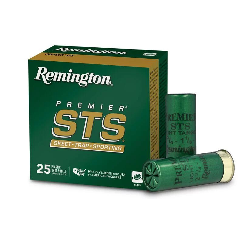 Remington Premier STS Target 12 Gauge 2-3/4 inch 1 oz #8 shot 25-count box