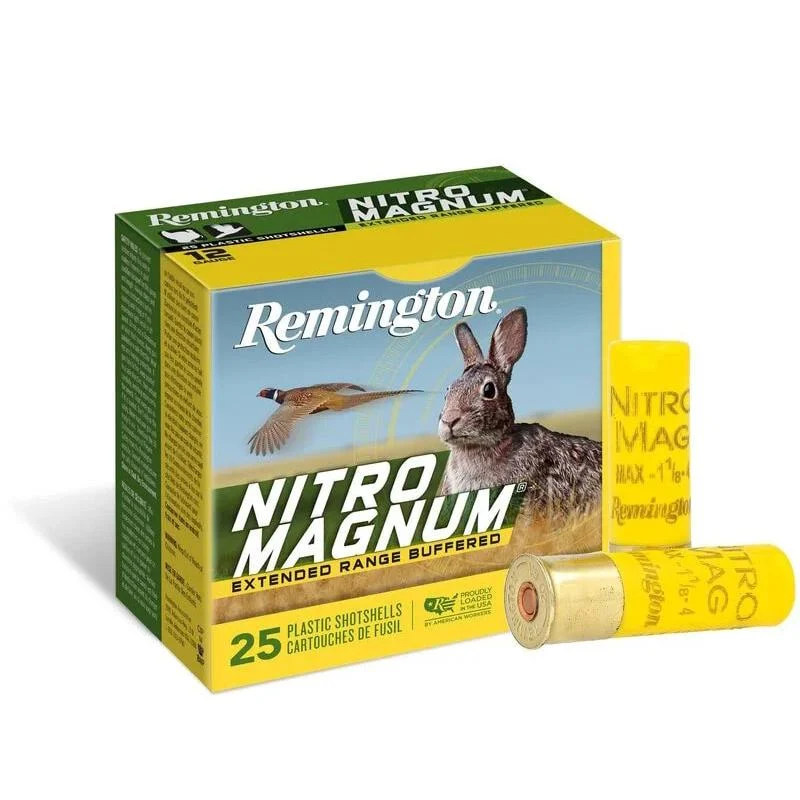 Box of Remington Nitro Mag 20 ga 2-3/4 in 1-1/8 oz #4 shotshells
