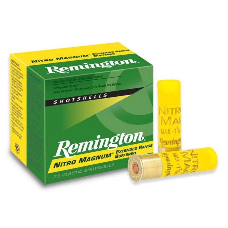 Remington Nitro Magnum 20ga 3in 1.25oz #6 shotshell 25-count box