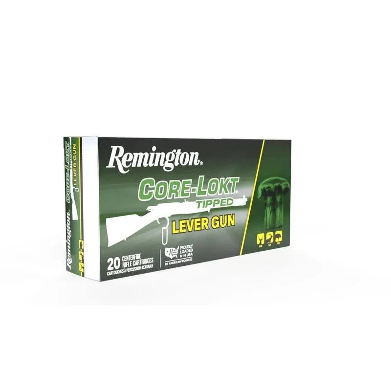 Remington Core-Lokt 444 Marlin 280gr PT ammunition box, 20 rounds