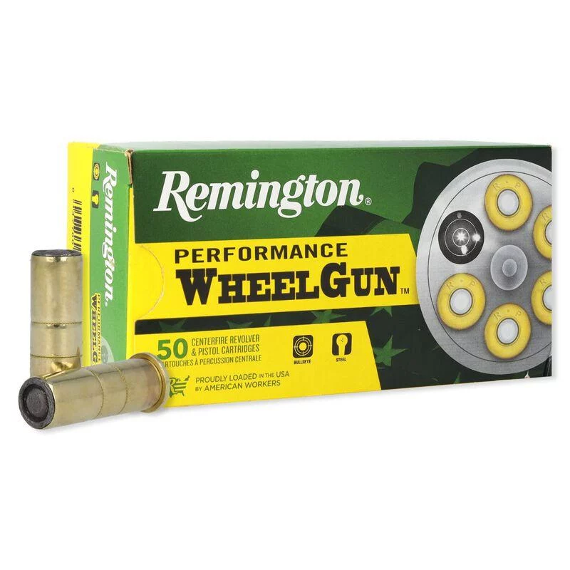 Remington WheelGun .38 Special 148 gr Target Master Wad Cutter 50 rd box