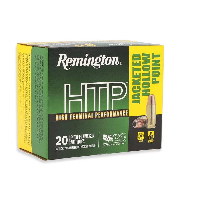 Remington HTP .40 S&W 155 gr JHP 20 rd box