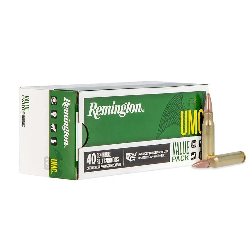 Remington UMC .308 Winchester 150 gr FMJ 40 round box