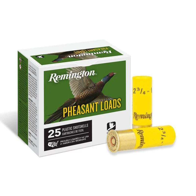 Remington Pheasant Loads 20 Gauge 2-3/4 in 1 oz #5 shot 25 rd box