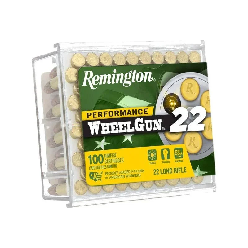 Remington Performance Wheelgun 22 Subsonic .22 LR 39gr 100ct box