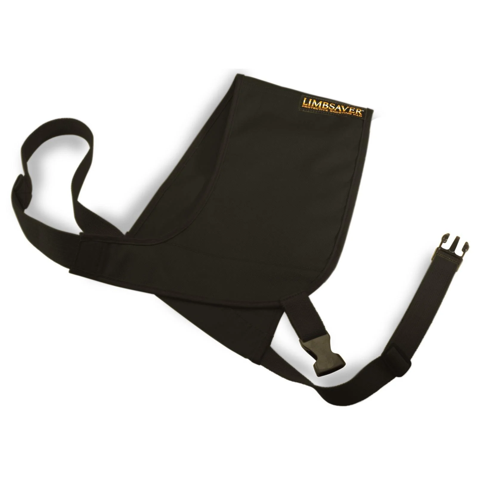 Limbsaver strap-on shooting vest protective shoulder pad black