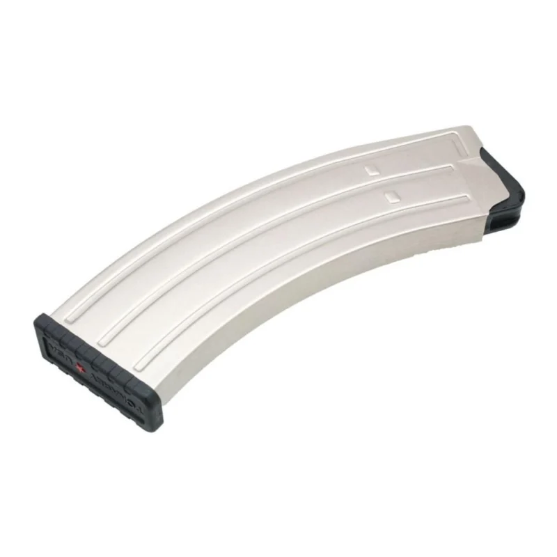 Tokarev nickel-plated steel 12ga shotgun magazine compatible with T-1919 and TAR 12