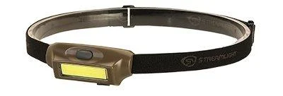 Streamlight Bandit headlamp coyote tan USB rechargeable 180 lumens white and green LEDs