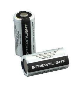 Streamlight CR123A 3V lithium batteries 2-pack product image