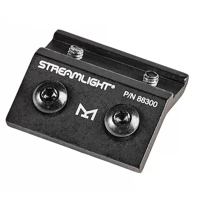 Streamlight ProTac M-LOK mount for ProTac rail mount lights, black heavy-duty aluminum