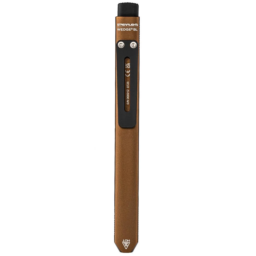 Streamlight Wedge SL 500 lumen coyote tan USB-C rechargeable pocket flashlight