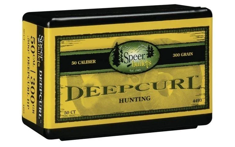 Speer 4493 DeepCurl .50 AE 300 gr hollow point bullets 50 count