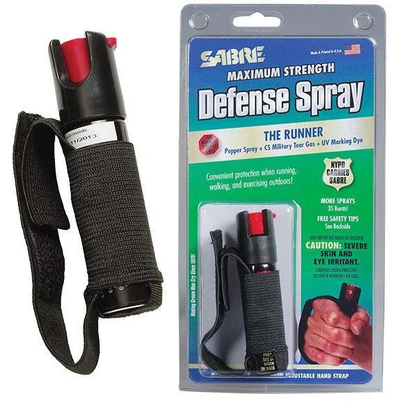 SABRE P22J Jogger 0.75 oz pepper spray with adjustable hand strap