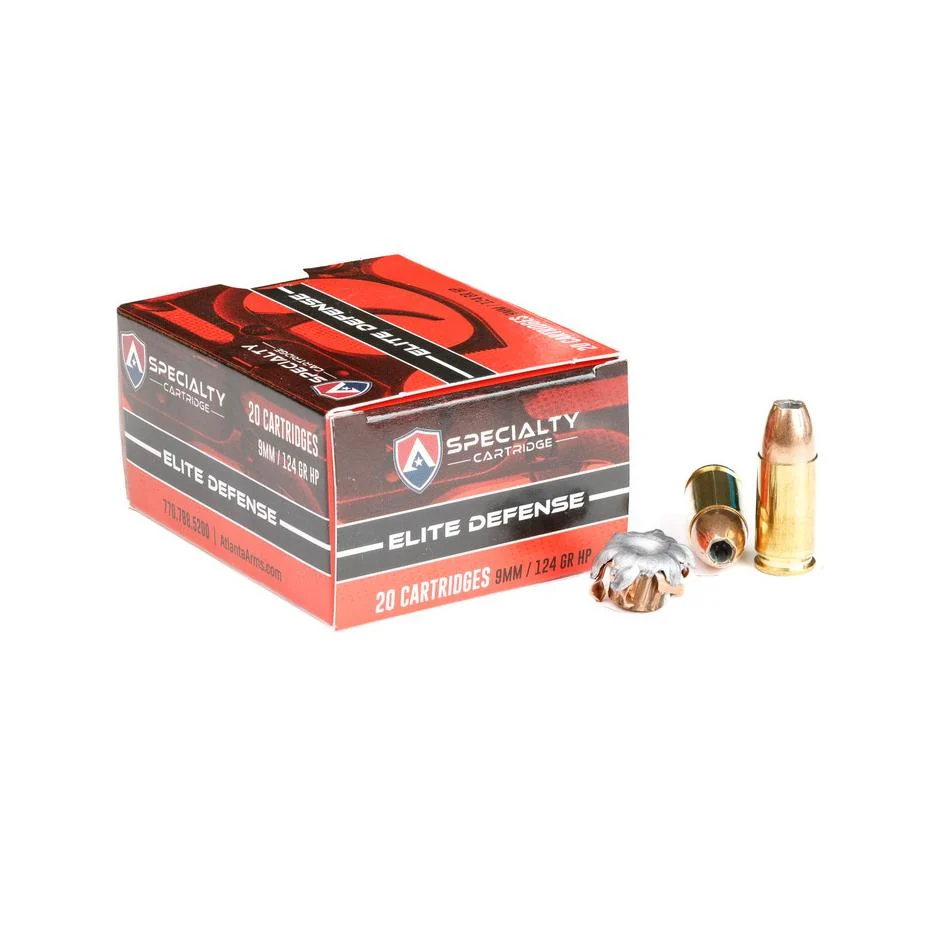 9mm Luger 124gr JHP – 20rd