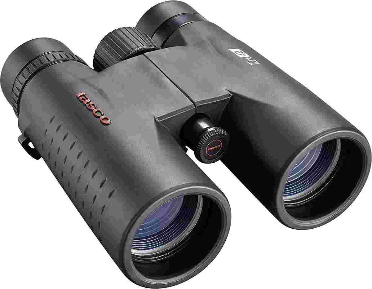 Tasco Essentials Roof Binocular 10x42mm in black