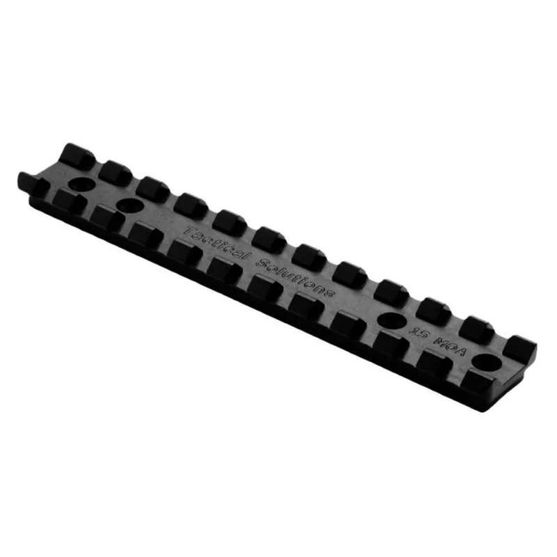 Tactical Solutions 15 MOA Picatinny scope base for Ruger 10/22 in black matte