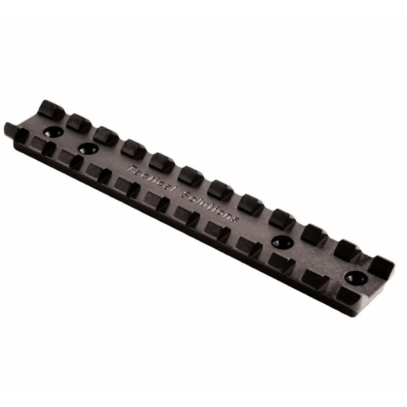 Tactical Solutions one-piece Picatinny scope rail for Ruger 10/22, black matte finish