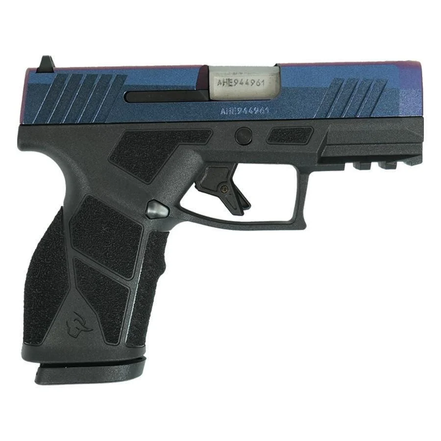 Taurus GX2 Mongoose purple 9mm handgun with 3.38 in barrel and five magazines