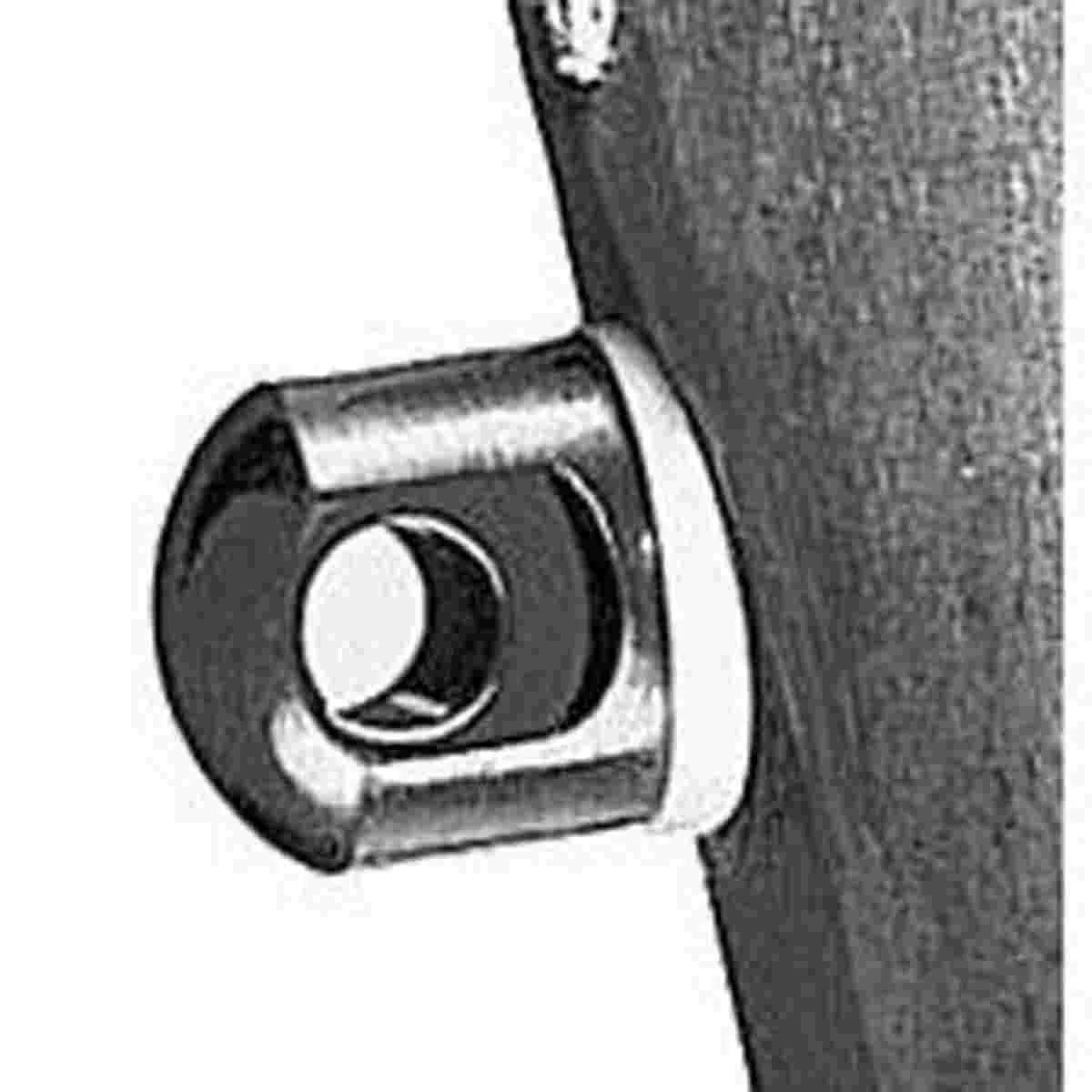 Michaels Of Oregon 2510 12-pack white polymer spacers for QD swivel studs