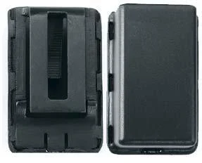 Uncle Mike's Kydex single mag case for double-row 10mm-45cal magazines with belt loop and clip