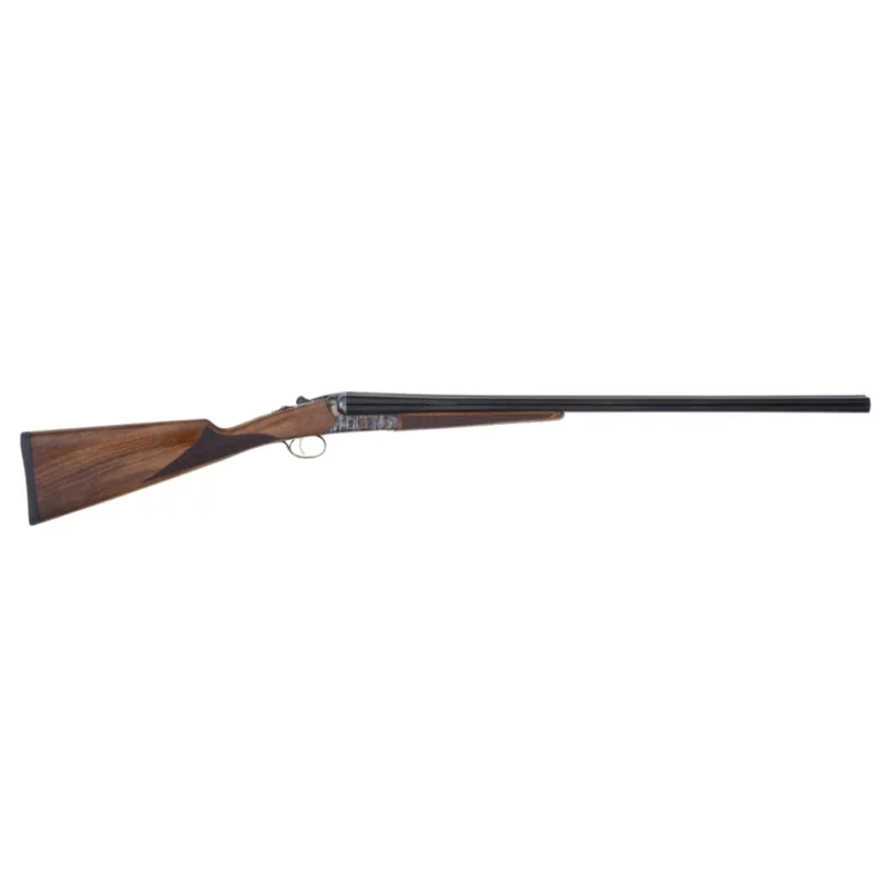 TriStar Bristol SxS 12 Gauge shotgun, 28 in barrel, case-colored receiver, walnut stock