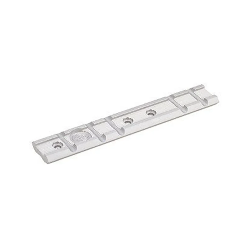 Ruger 90224 silver anodized aluminum Weaver-style scope base adapter