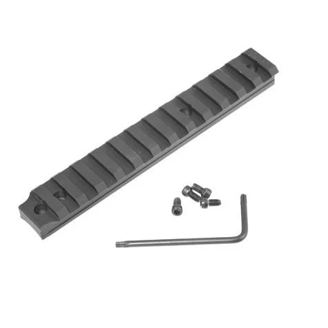 Ruger Precision Rimfire 30 MOA Picatinny scope base, black anodized billet aluminum