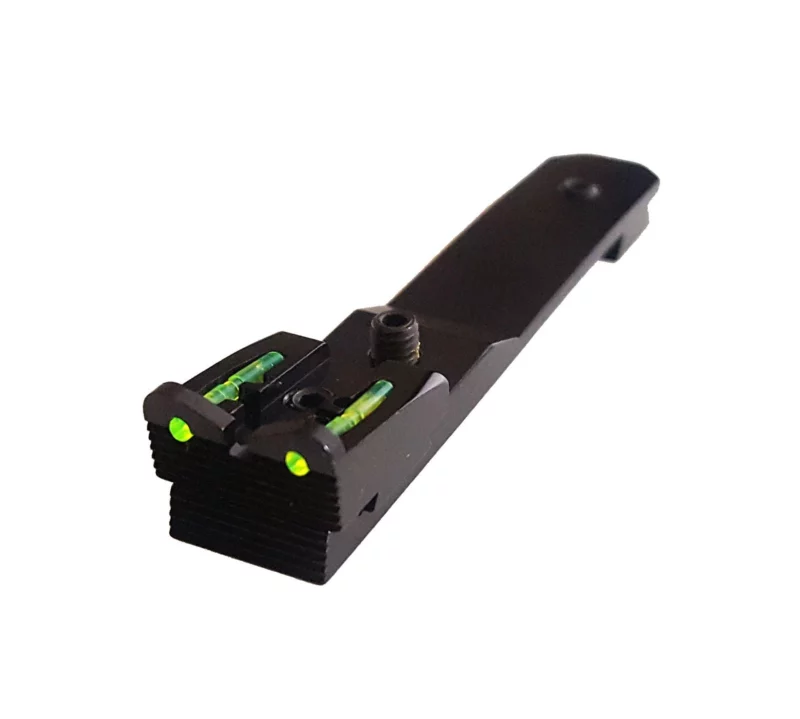 HIVIZ green universal 3/8-inch dovetail adjustable rear rifle sight