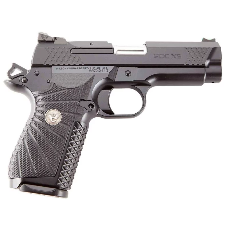 Wilson Combat EDC X9 2.0 9mm 4-inch Black DLC pistol with two 15-round magazines