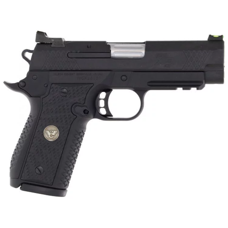 Wilson Combat EDC X9 2.0 9mm 4-inch Lightrail pistol in black with G10 grips