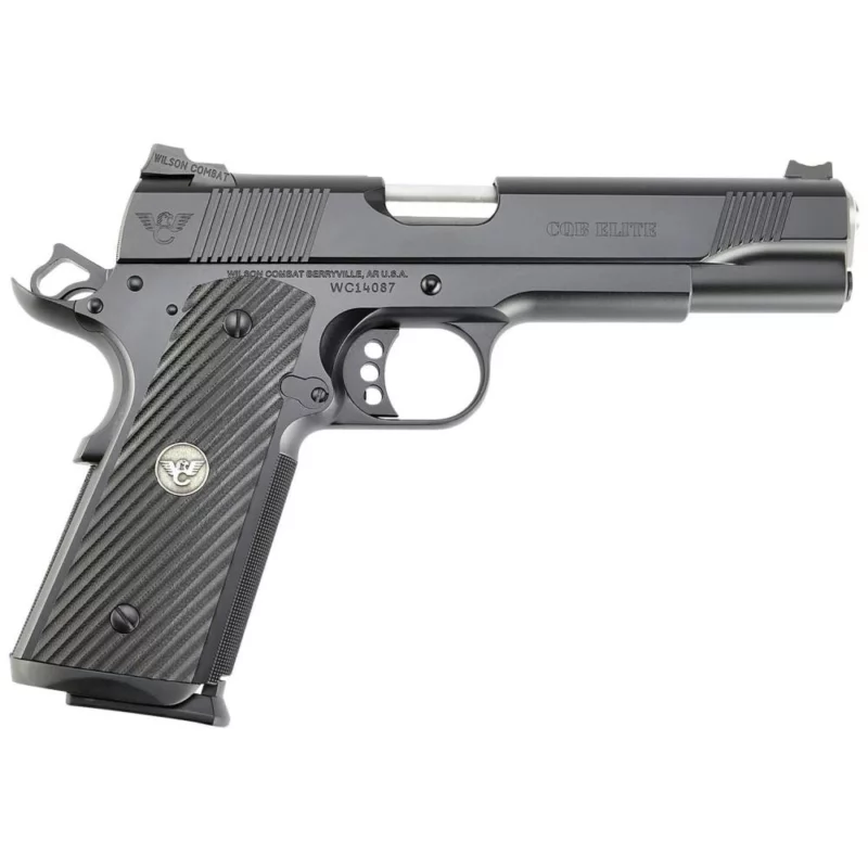 Wilson Combat CQB Elite 1911 .45 ACP 5-inch barrel Black G10 Starburst grips Armor-Tuff finish