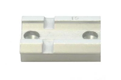 Weaver #61S one-piece top mount aluminum scope base silver matte finish