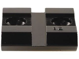 Weaver #12 top mount aluminum scope base gloss black for rifles
