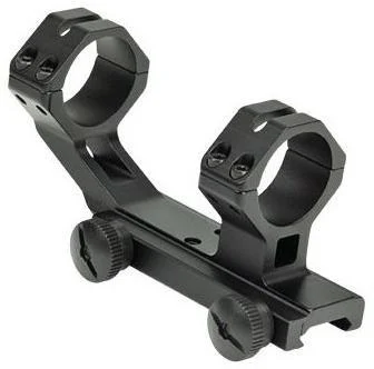 Weaver Thumbnut SPR 30mm black aluminum one-piece optics mount
