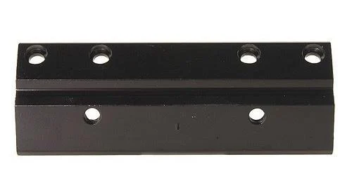 Weaver Detachable Side Mount Base #1 Black aluminum side mount base