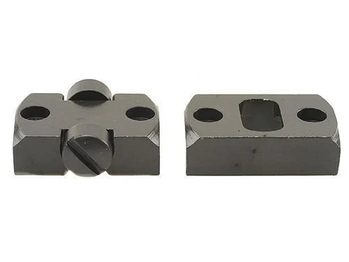 Weaver Grand Slam 2-piece steel dovetail scope base for CVA round receiver, black