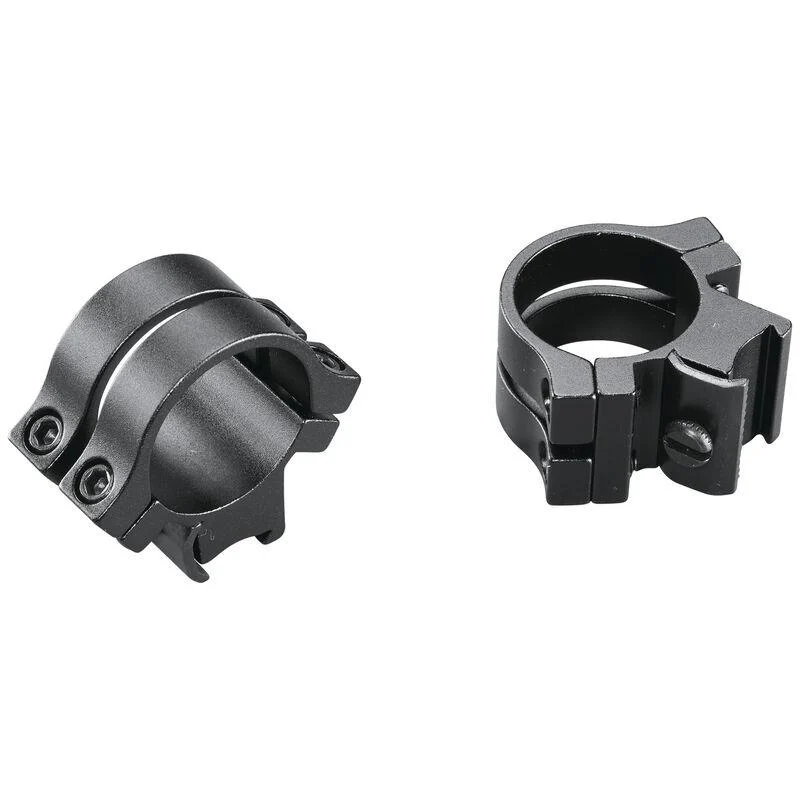 Weaver Quad Lock tip-off scope rings 1-inch tube for 3/8-inch dovetail, matte black
