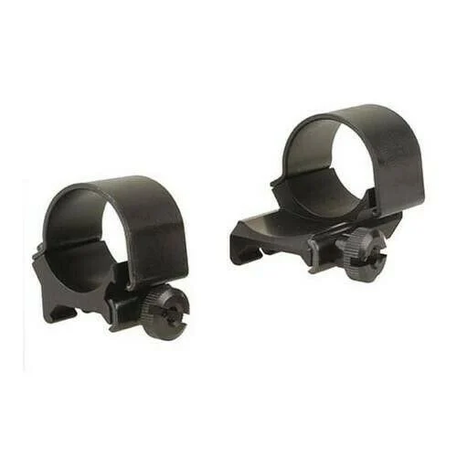 Weaver 49091 detachable top-mount scope rings 1 inch medium matte black