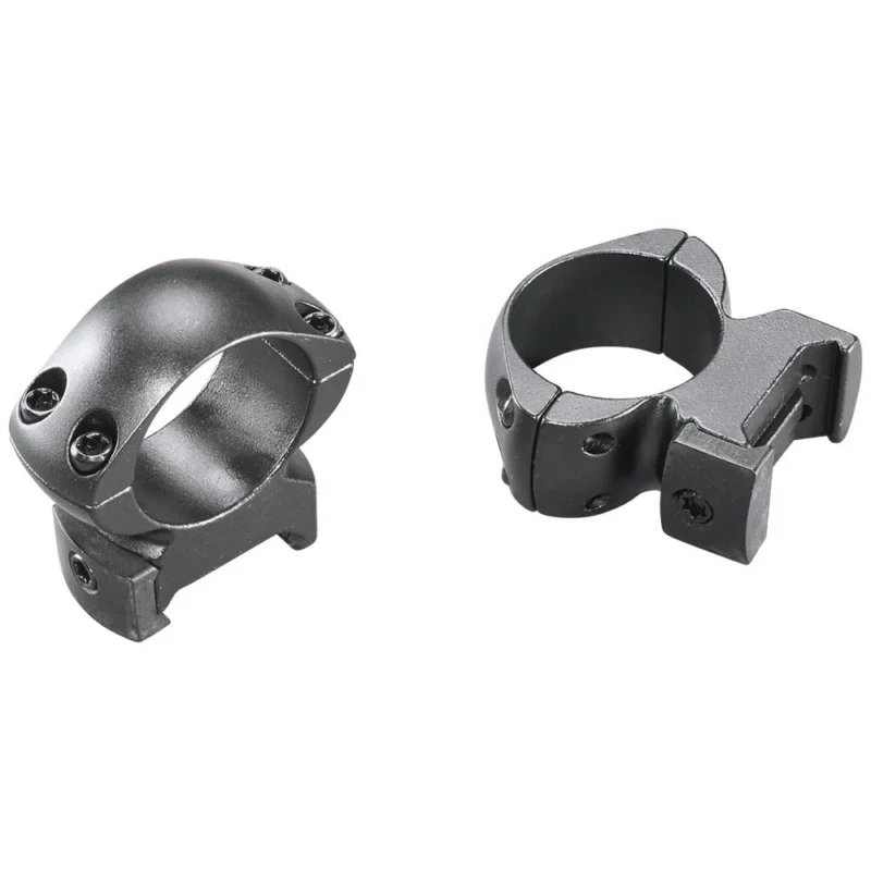 Weaver Grand Slam steel scope rings 1 inch high matte black