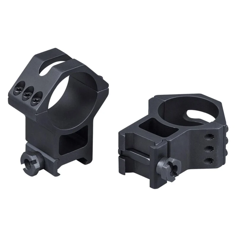 Weaver 34mm Six-Hole Picatinny Tactical Scope Rings Matte Black, 2-Piece