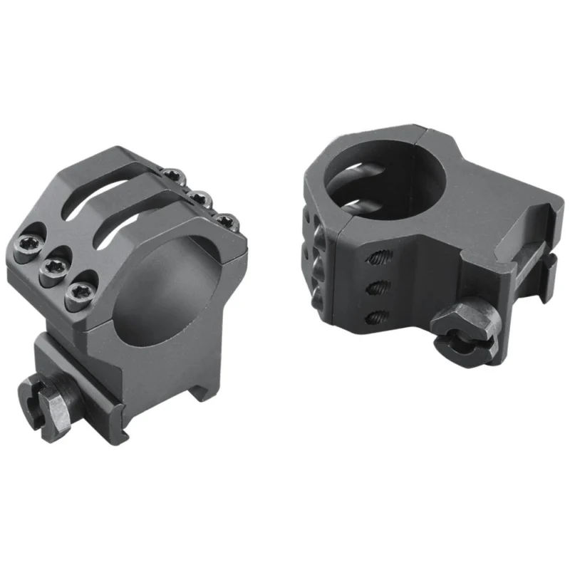 Weaver Tactical 6-Hole Picatinny Scope Rings 1-inch tube XX-High black
