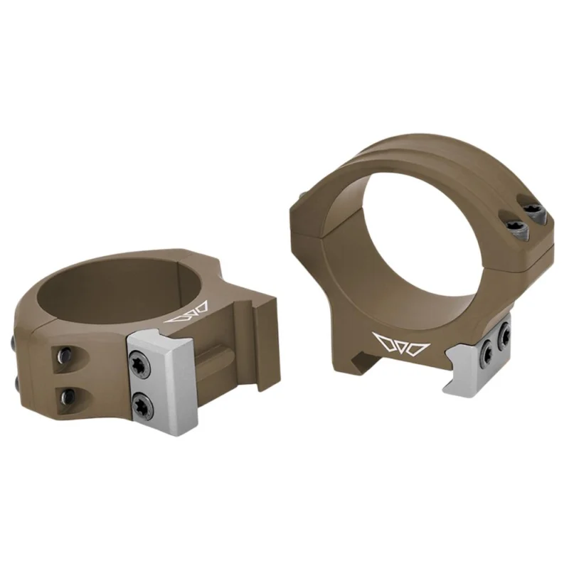 Warne HyperLite 1 inch Low Dark Earth Cerakote scope rings