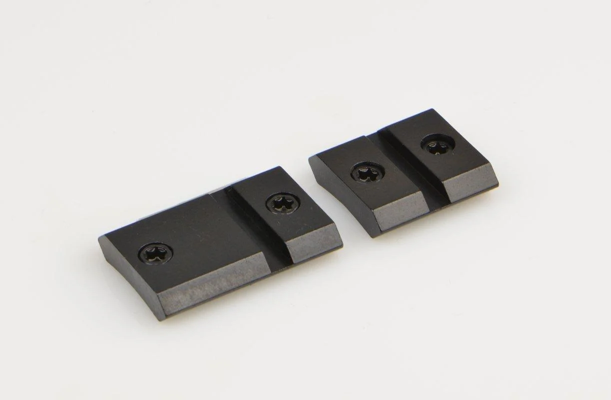 Warne Maxima 2-piece steel scope bases for Ruger 10/22 in matte black