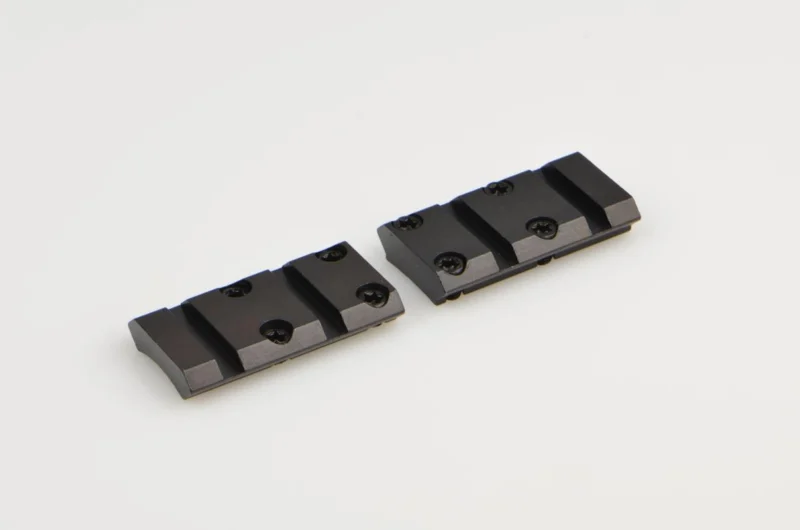 Warne Maxima 2-piece steel scope bases in matte black for Browning X-Bolt