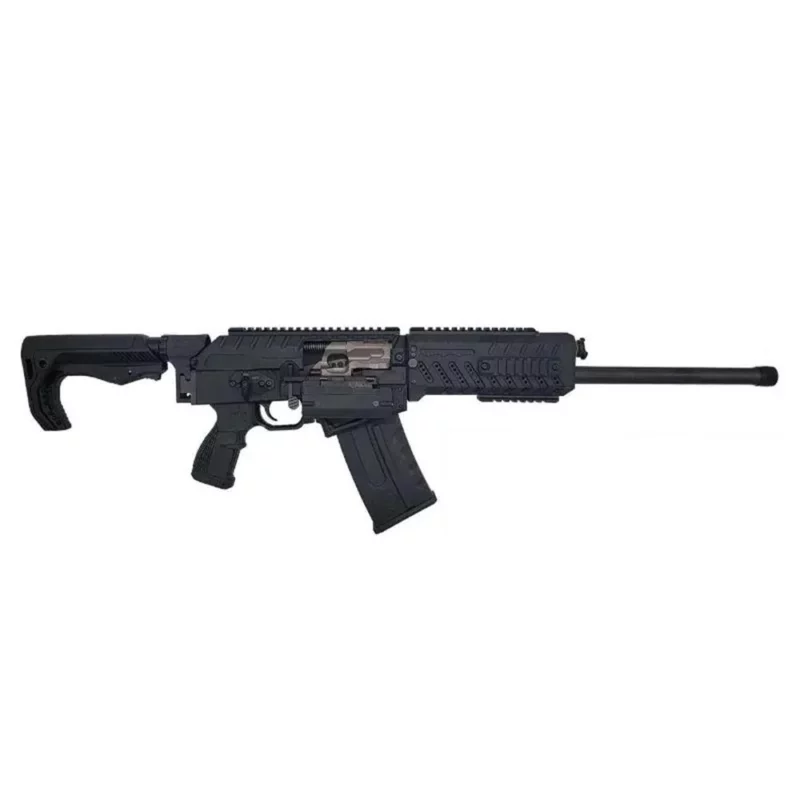 FosTech Origin-12 Gen 2 12GA semi-auto shotgun in black, side view