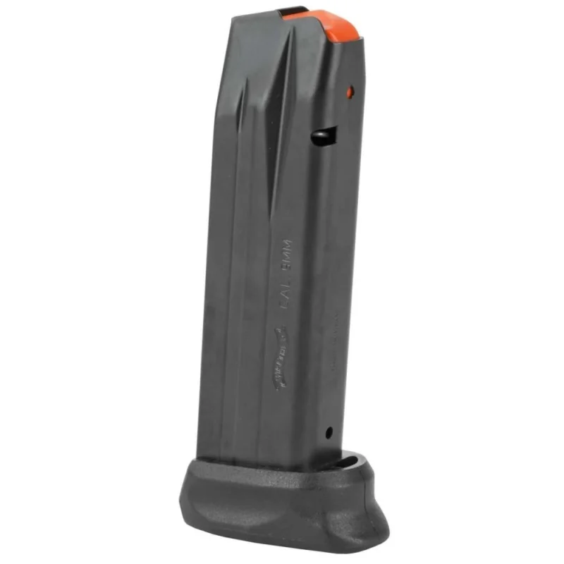 Walther PPQ M1 9mm magazine 15+2 (17) blued steel with polymer base
