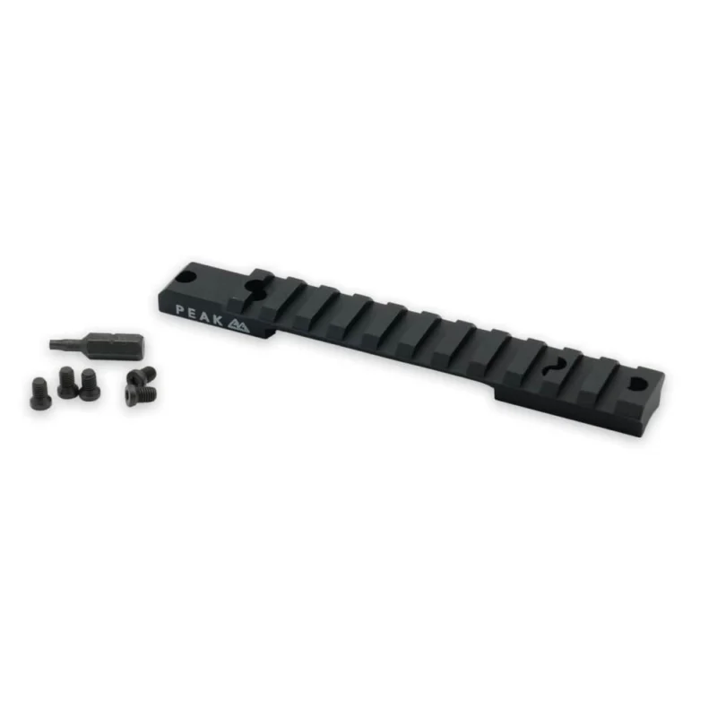Weatherby Model 307 Picatinny JRail 20 MOA black matte scope rail