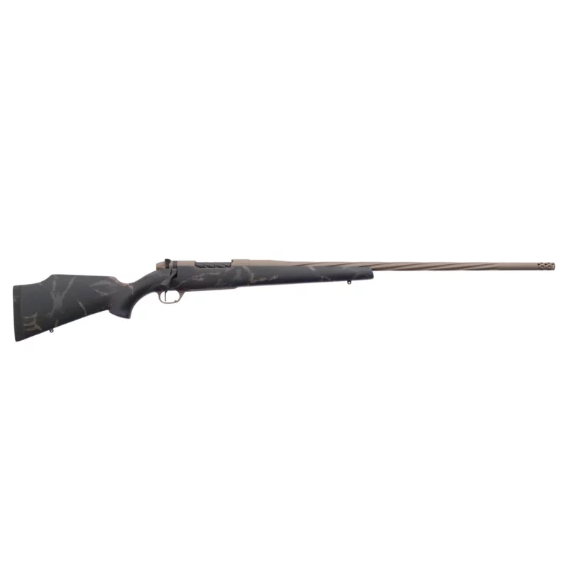 Weatherby Mark V Accumark Limited 6.5 Creedmoor bolt-action rifle with spiral-fluted barrel