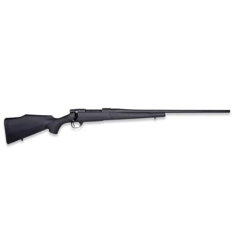 Weatherby Vanguard Obsidian 6.5 PRC 24in bolt-action rifle with black synthetic Monte Carlo stock
