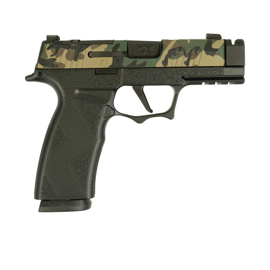 Sig Sauer P365X M81 Metal Comp 9mm pistol right-side view with 17rd magazine